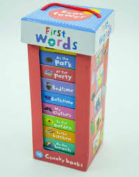 Book Tower: First Words - 10 Chunky Books