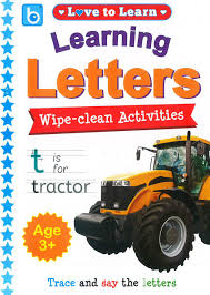 Love To Learn Wipe Cleans: Learning Letters