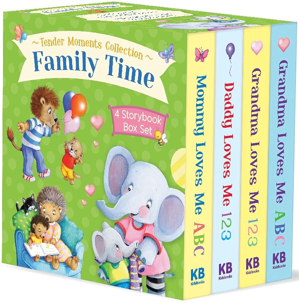 Family Time-A Tender Moments 4 Storybook Gift Box Set 