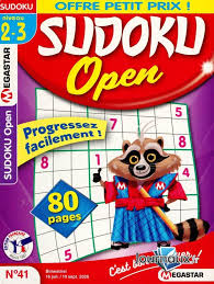 MG Sudoku Open Poche Niv 2/3 - Issue 42