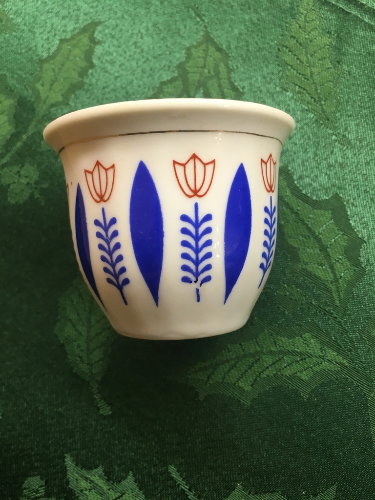 Arabic Coffee Cup (Blue)