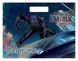 Color Me with Stickers: Black Panther