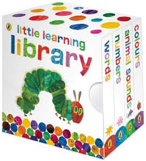 The Very Hungry Caterpillar: My First Library [Boxed Set containing 4 Board Books]