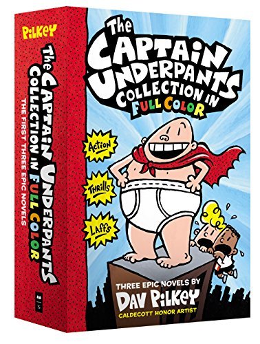 The Captain Underpants Color Collection (3 Books)