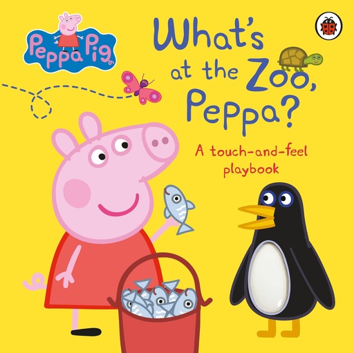 Peppa Pig: What's At The Zoo, Peppa?: A Touch-and-Feel Playbook