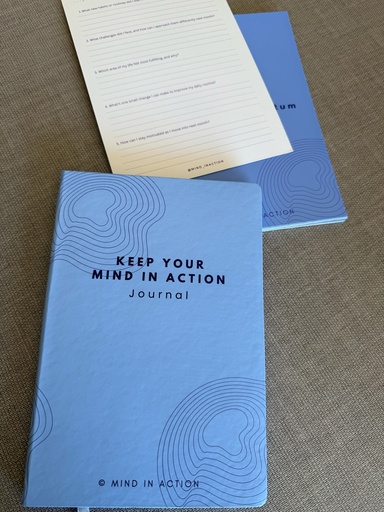 Keep Your Mind In Action Journal + Free Month Starting Fresh Question