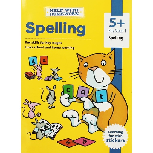 Help with Homework: Spelling 5+