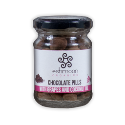 Eshmoon Chocolate Pills Jar - Grapes