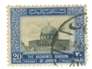 Stamp Story: Aqsa Blue Sticker Replica