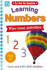 Love To Learn Wipe Cleans: Learning Numbers 